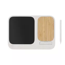 Cargador Tablet Escritura LCD Caña de Trigo/ ABS/ Bambú