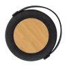 Altavoz Cargador Poliéster 300D RPET/ Bambú