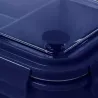 Fiambrera de PP con tapa transparente