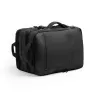 Mochila de viaje extensible en PU leather
