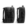 Mochila de viaje extensible en PU leather