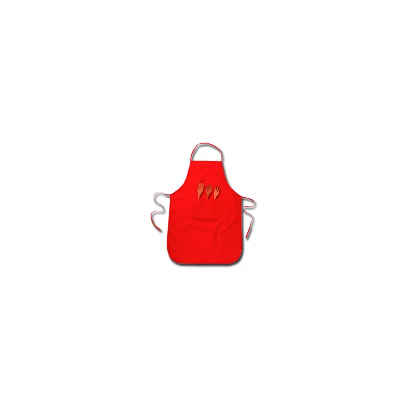 Delantal Chef Rojo