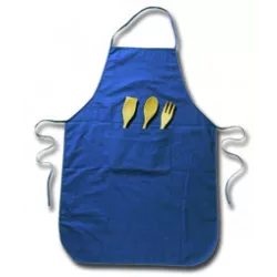 Delantal Chef Azul Royal