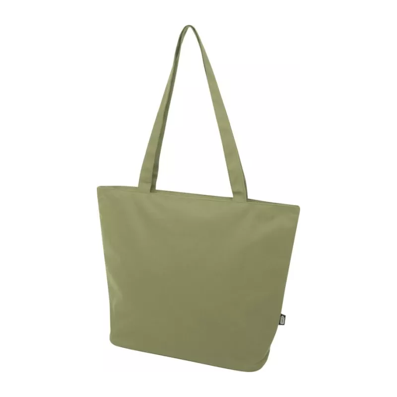 Bolsa Tote con cremallera de material reciclado GRS de 20 l "Panama"