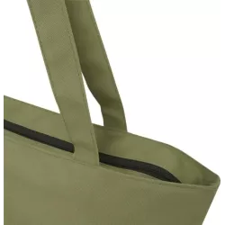 Bolsa Tote con cremallera de material reciclado GRS de 20 l "Panama"