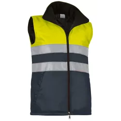 Chaleco Alta Visibilidad Amarillo Flúor/Verde Botella