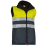 Chaleco Alta Visibilidad Amarillo Flúor/Verde Botella