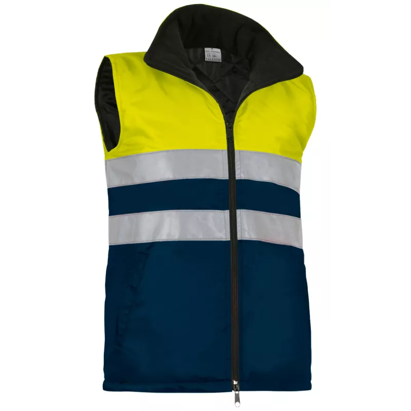 Chaleco Alta Visibilidad Amarillo Flúor/Verde Botella