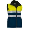 Chaleco Alta Visibilidad Amarillo Flúor/Verde Botella
