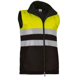 Chaleco Alta Visibilidad Amarillo Flúor/Verde Botella