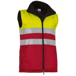 Chaleco Alta Visibilidad Amarillo Flúor/Verde Botella