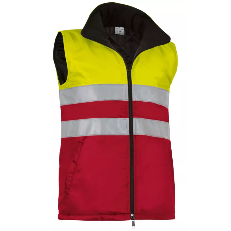 Chaleco Alta Visibilidad Amarillo Flúor/Verde Botella