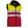 Chaleco Alta Visibilidad Amarillo Flúor/Verde Botella