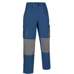 Pantalón Adulto Azul/Gris