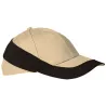 Gorra Adulto Beige/Negro