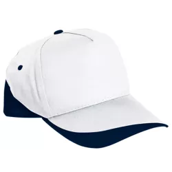 Gorra Adulto Blanco/Azul Marino