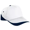 Gorra Adulto Blanco/Azul Marino