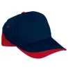 Gorra Adulto Blanco/Azul Marino