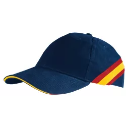 Gorra Azul Marino/Bandera de España