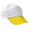 Gorra Adulto Blanco/Amarillo