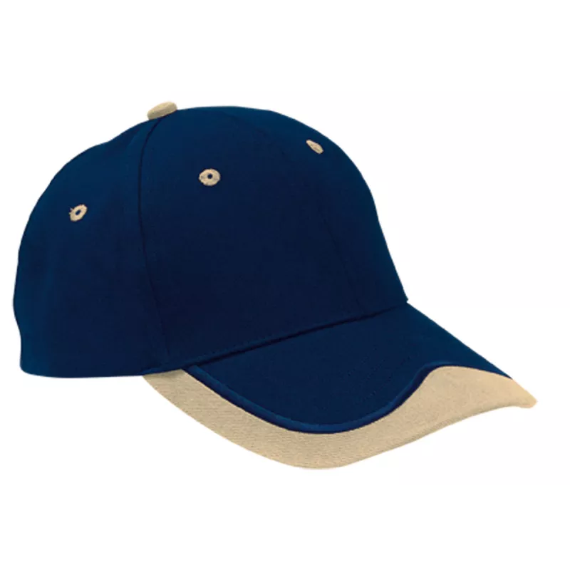 Gorra Adulto Azul Marino/Beige
