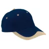Gorra Adulto Azul Marino/Beige