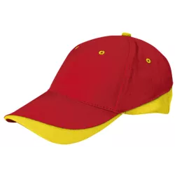 Gorra Adulto Amarillo/Verde Botella