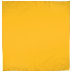 Pañuelo Cuadrado Adulto Amarillo