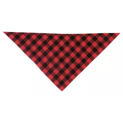 Pañuelo Triangular Adulto Rojo/Negro