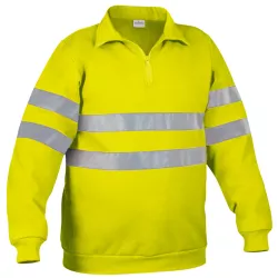 Sudadera Alta Visibilidad Adulto Amarillo Flúor