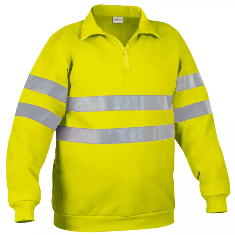 Sudadera Alta Visibilidad Adulto Amarillo Flúor