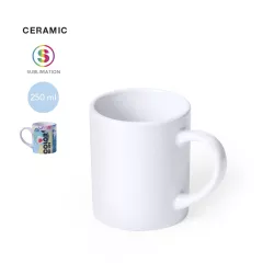 Taza Sublimación Cerámica 250ml