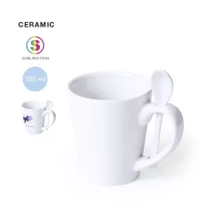 Taza Sublimación Cerámica 350ml