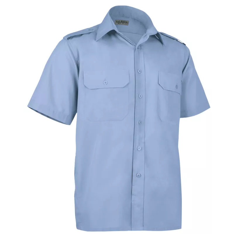 Camisa M/Corta Vigilant Blanco