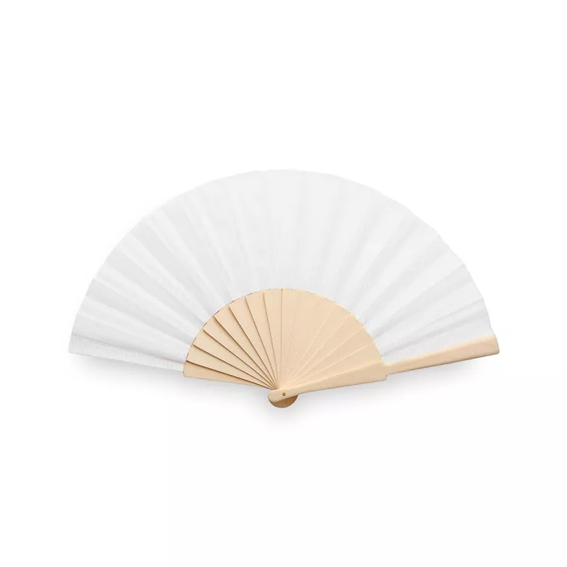 Abanico Madera/ Algodón/ Poliéster