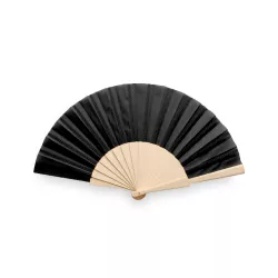 Abanico Madera/ Algodón/ Poliéster