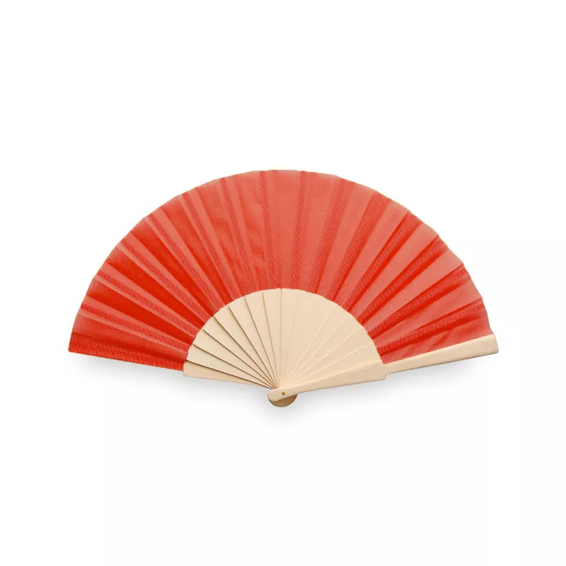 Abanico Madera/ Algodón/ Poliéster