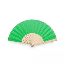 Abanico Madera/ Algodón/ Poliéster