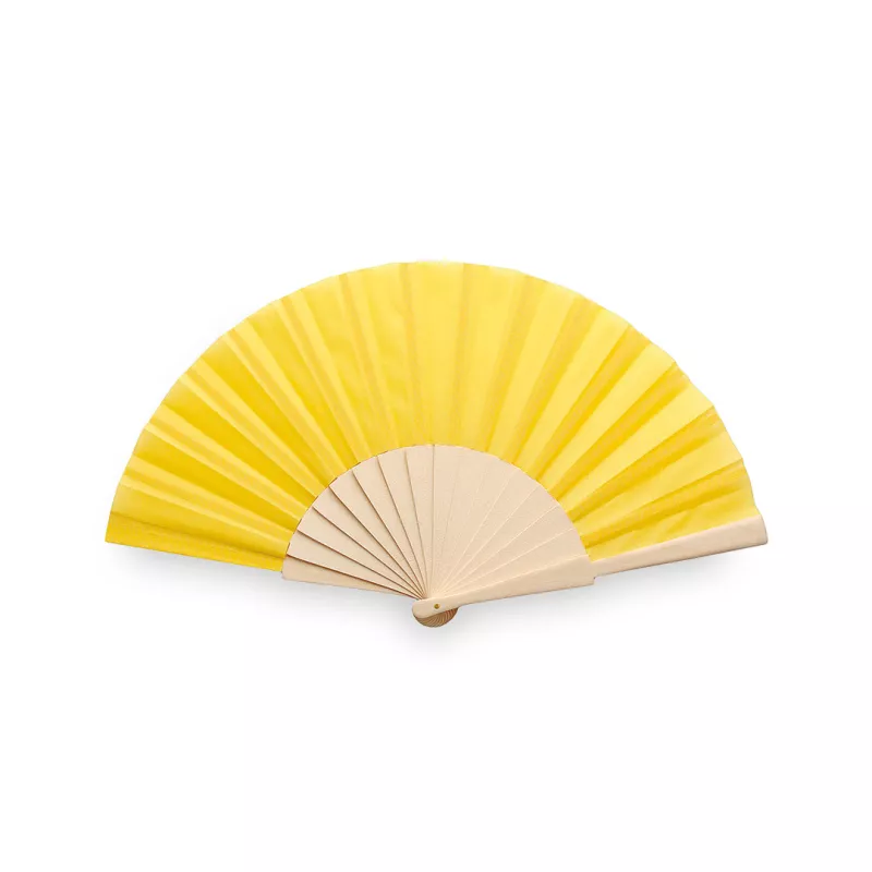 Abanico Madera/ Algodón/ Poliéster