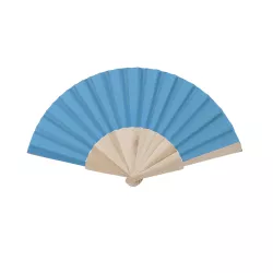 Abanico Madera/ Algodón/ Poliéster