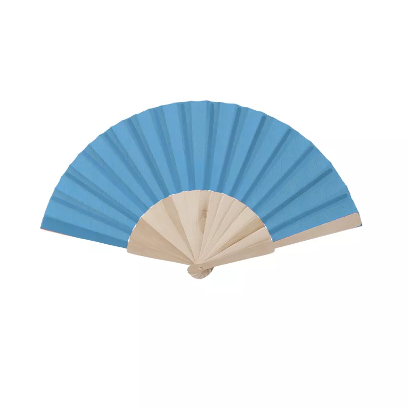 Abanico Madera/ Algodón/ Poliéster