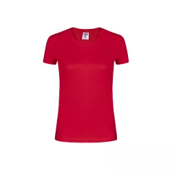 Camiseta Mujer Color "keya" 100% Algodón Ring Spun, Single Jersey 180 g/ m2