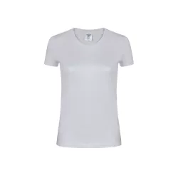 Camiseta Mujer Color "keya" 100% Algodón Ring Spun, Single Jersey 180 g/ m2