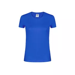 Camiseta Mujer Color "keya" 100% Algodón Ring Spun, Single Jersey 180 g/ m2