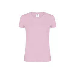 Camiseta Mujer Color "keya" 100% Algodón Ring Spun, Single Jersey 180 g/ m2