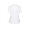 Polo Mujer Blanco "keya" 100% Algodón Ring Spun, Pique 180 g/ m2
