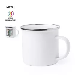Taza Sublimación Metal 380ml