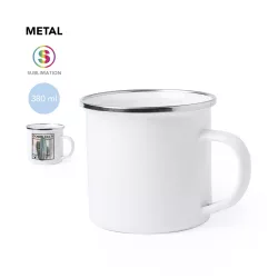 Taza Sublimación Metal 380ml