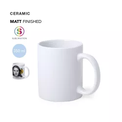 Taza Sublimación Cerámica 350ml