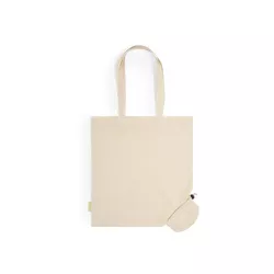 Bolsa Plegable 100% Algodón Orgánico 120 g/ m2